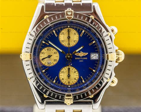 breitling chronomat blue dial